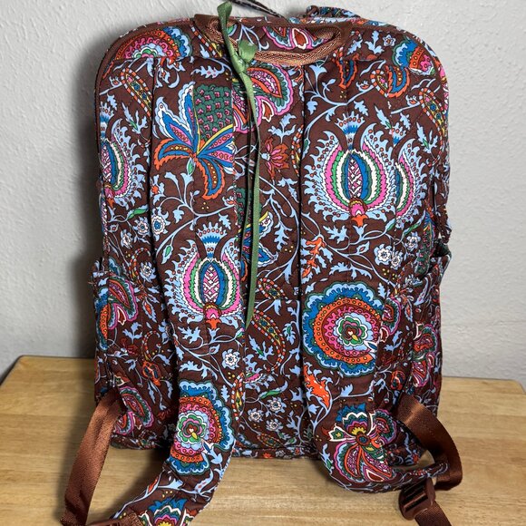 Vera Bradley Large Bancroft Backpack Marrakesh Cinnamon NWT main image 6